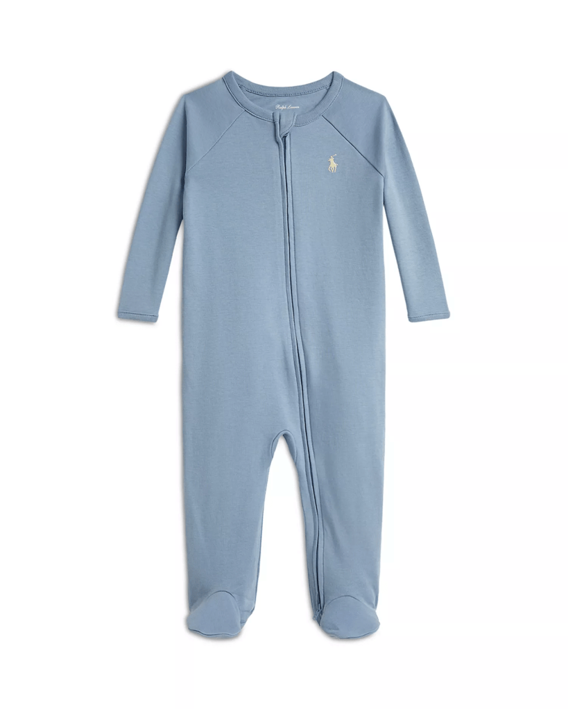 Ralph Lauren Boys' Cotton Interlock Footie - Baby