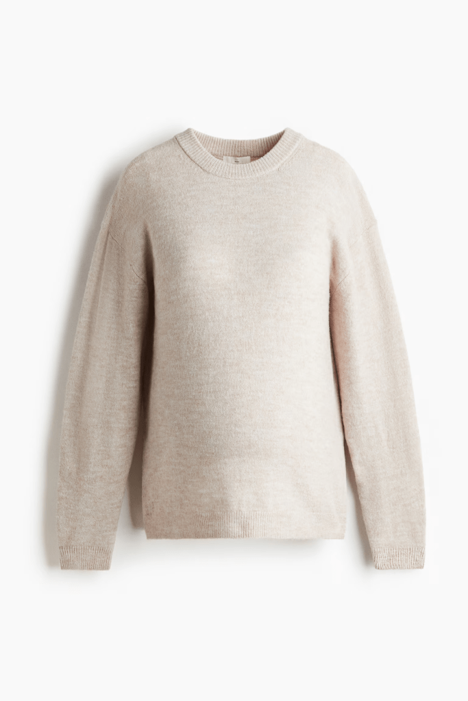 MAMA Slit-Hem Sweater ($39.99)